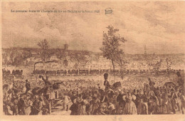 TRANSPORT - Le Premier Train De Chemin De Fer En Belgique Le 5 Mai 1835 - Carte Postale Ancienne - Treinen