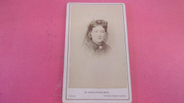 REUTLINGER  Photo CDV Vers 1865 - Portrait De La Comédienne Anaïs FARGUEIL - Thèatre Du Vaudeville NEE A TOULOUSE - Old (before 1900)