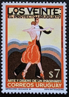 Uruguay, 1999, Mi 2509, Art And Design In The 1920s, Dancing Pair, 1v, MNH - Danse