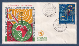 Tchad - Premier Jour - FDC - Union Africaine Et Malgache - 1963 - Tchad (1960-...)