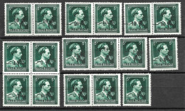 724P (17x) Les Timbres Ont été Lavés (lot 558) - 1946 -10%