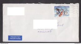 POLAND, COVER, REPUBLIC OF MACEDONIA, Skiing  (008) - Hiver 2010: Vancouver