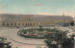 BELGIQUE - Kortrijk - La Station - Colorisé - Carte Postale Ancienne - Kortrijk