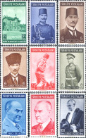 299588 HINGED TURQUIA 1939 1 ANIVERSARIO DE LA MUERTE DEL PRESIDENTE ATATURK - Otros & Sin Clasificación