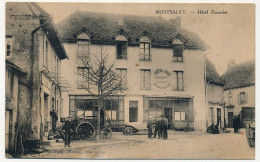 CPA - MONSALVY (Cantal) - Hôtel Fournier - Other & Unclassified
