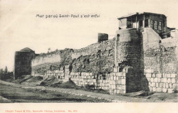 SYRIE - Damas - Mur Par Où Saint Paul S'est Enfui - Carte Postale Ancienne - Syrie