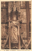 FRANCE - Thann - La Cathédrale - Détail Du Portail Latéral Ouest - Carte Postale Ancienne - Thann