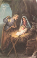 RELIGION - Christianisme - La Naissance De L'Enfant Jésus Dans L'étable - Carte Postale Ancienne - Gesù