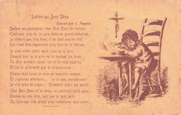 RELIGION - Christianisme - Lettre Au Bon Dieu - Carte Postale Ancienne - Otros & Sin Clasificación