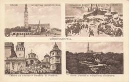 POLOGNE - Częstochowa - Multivues - Carte Postale Ancienne - Polonia