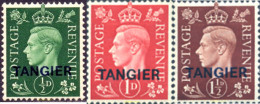 612438 MNH TANGER. Ocupación Britanica 1937 BASICA - British Occ. MEF