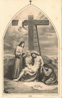 [-10%] RELIGION - Christianisme - Chemin De La Croix - Jésus Est Descendu De La Croix - Carte Postale Ancienne - Heilige Stätte