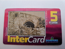 ST MARTIN / INTERCARD  5 EURO  PONT DE DURAT          NO 093   Fine Used Card    ** 15146 ** - Antille (Francesi)