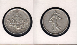 France, 5F, 5 Francs 1964, Semeuse, Argent, Non Nettoyée, - 5 Francs