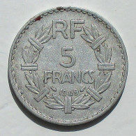 5 Francs 1949 RF Frankreich - 5 Francs