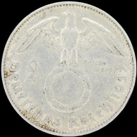 LaZooRo: Germany 2 Mark 1937 D XF / UNC - Silver - 2 Reichsmark