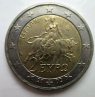 2 Euro Greichenland "s" 2002 - Griekenland