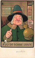 ILLUSTRATION - A Votre Bonne Santé - Colorisé - Carte Postale Ancienne - Unclassified
