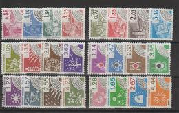 France Préoblitérés 1981-86 Du N°170 à 193 24 Val ** MNH - 1964-1988