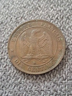 10 Ct Napoleon 1855 K C - 10 Centimes