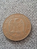 10 Ct Napoleon 1856 A - 10 Centimes