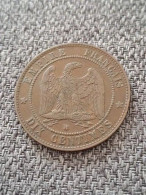 10 Ct Napoleon 1856 BB - 10 Centimes