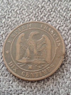 10 Ct Napoleon 1856 MA - 10 Centimes
