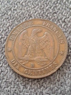 10 Ct Napoleon 1857 B - 10 Centimes