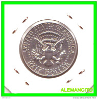 AMERICA CENTRAL ( E.E.U.U )  MONEDA HALF DOLLAR PLATA  ( J.F. KENNEDY )  AÑO 1967 - Central America