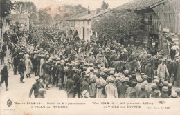 FRANCE - Marne - Ville Sur Tourbe - Défilé De 400 Prisonniers - Animé - Carte Postale Ancienne - Camp De Châlons - Mourmelon