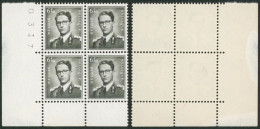 Roi Baudouin (Lunettes) - N°1069A En Bloc De 4 Neuf Sans Charnières. (MNH) - 1953-1972 Lunettes