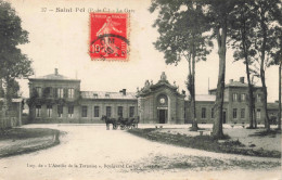 FRANCE - Pas De Calais - Saint Pol - La Gare - Carte Postale Ancienne - Boulogne Sur Mer