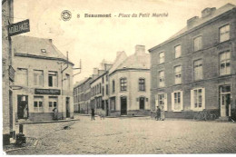 BEAUMONT « Place Du Petit Marché » - Ed. G. Hermans, Anvers (1925) - Beaumont