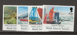 1991 MNH British Antactic Territory, Mi 189-92 (faraday) Postfris** - Ongebruikt