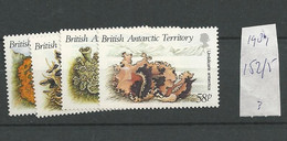 1989 MNH British Antactic Territory, Mi 152-55 Postfris** - Ongebruikt