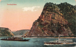 ALLEMAGNE - Rhénanie Palatinat - Loreleyfelsen - Colorisé - Carte Postale Ancienne - Loreley