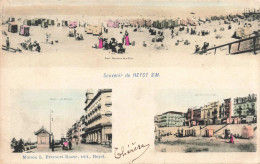 BELGIQUE -  Heyst Sur Mer - Souvenir De Heyst - Colorisé - Animé - Carte Postale Ancienne - Heist