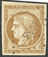 No 1a, Obl Pc. - TB - 1849-1850 Cérès