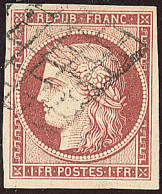 No 6B, Obl Grille, Jolie Pièce. - TB - 1849-1850 Ceres