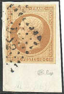 No 9, Obl Losange "DS 2" Sur Petit Fragment, Très Frais. - TB - 1852 Louis-Napoleon