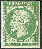 * No 12b, Vert-foncé. - TB. - R - 1853-1860 Napoléon III.