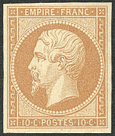 * No 13A, Bistre Type I, Très Frais. - TB - 1853-1860 Napoleon III