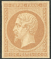 * No 13Ba, Bistre-brun, Très Frais. - TB - 1853-1860 Napoléon III
