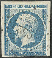 No 15, Obl Pc 932. - TB - 1853-1860 Napoleon III