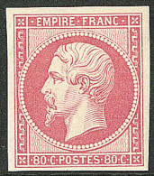 * No 17B, Rose, Très Frais. - TB. - R - 1853-1860 Napoléon III