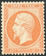 ** No 23, Orange, Très Frais. - TB. - R - 1862 Napoléon III.