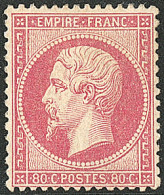 * No 24, Large Charnière Mais Très Frais Et TB. - R - 1862 Napoleone III