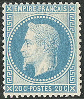 ** No 29A, Bleu Type I, Très Frais. - TB - 1863-1870 Napoleon III With Laurels