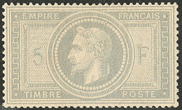 * No 33, Point Clair Au Verso Mais Très Frais Et TB D'aspect. - R - 1863-1870 Napoléon III Lauré