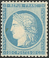 ** No 37, Bleu, Très Frais Et Centré. - TB - 1870 Siège De Paris